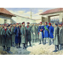 РЕПРОДУКЦИИ НА КАРТИНИ Предаването на Плевен. Раненият Осман паша пред Александър II (1886)